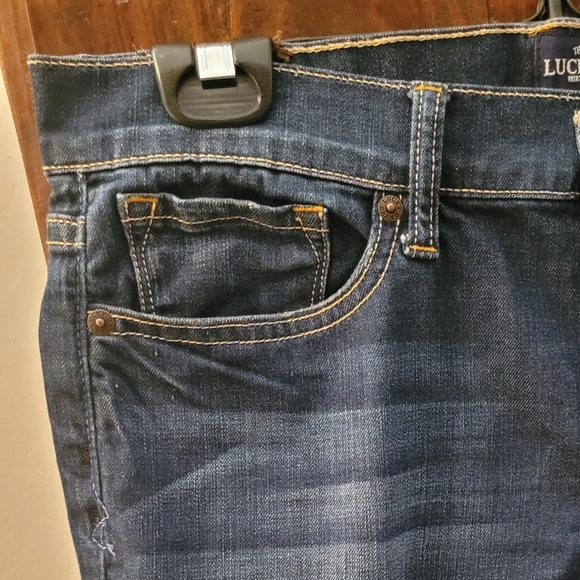 LUCKY BRAND Charlie Skinny Blue Denim Jeans Women's Size 10 / 30 - Picture 4 of 10